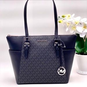 Michael Kors Charlotte Black Tote